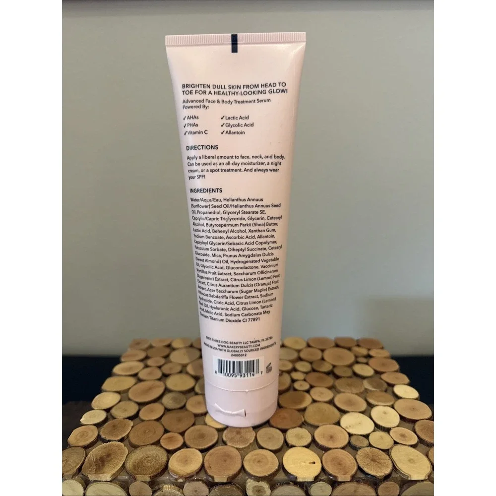 Nakery Beauty SkinBright  AHA &‎ Vitamin C Age Sun Spots Serum Treatment sealed